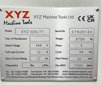 2023 XYZ TC320 LTY 'Y' Axis turning centre with Siemens 828D ShopTurn Touchscreen Control and Tooling