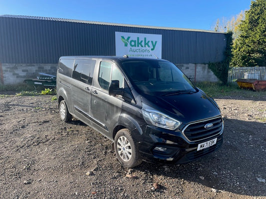 FORD TRANSIT CUSTOM Limited 300 L2 2.0 EcoBlue 130ps D/Cab - MA71 EBK